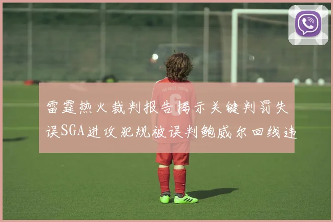 雷霆热火裁判报告揭示关键判罚失误SGA进攻犯规被误判鲍威尔回线违例未被吹罚